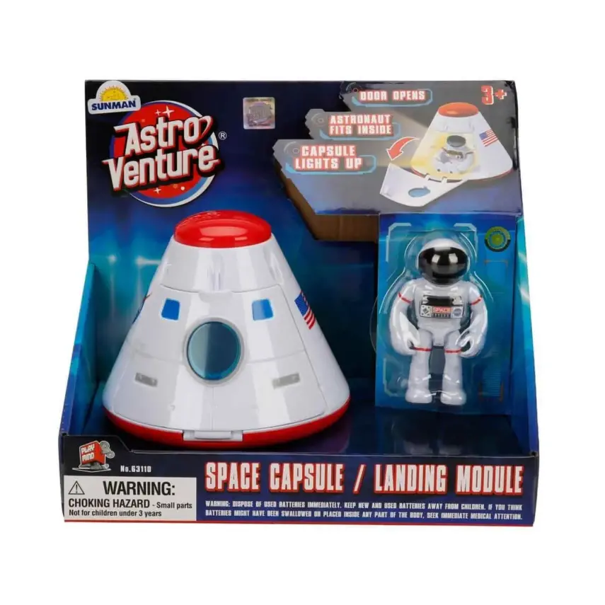 Astro Venture Işıklı Uzay Kapsülü İniş Modülü - 2