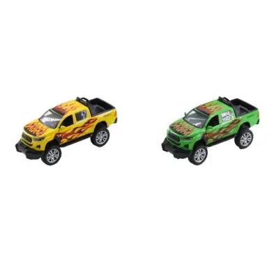 Ateşli Yüksek Picup Çekbırak Metal Araba