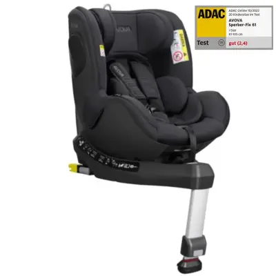 Avova Sperber-Fix 61 Adaclı Oto Koltuğu 0-18 Kg Koala Grey - 16