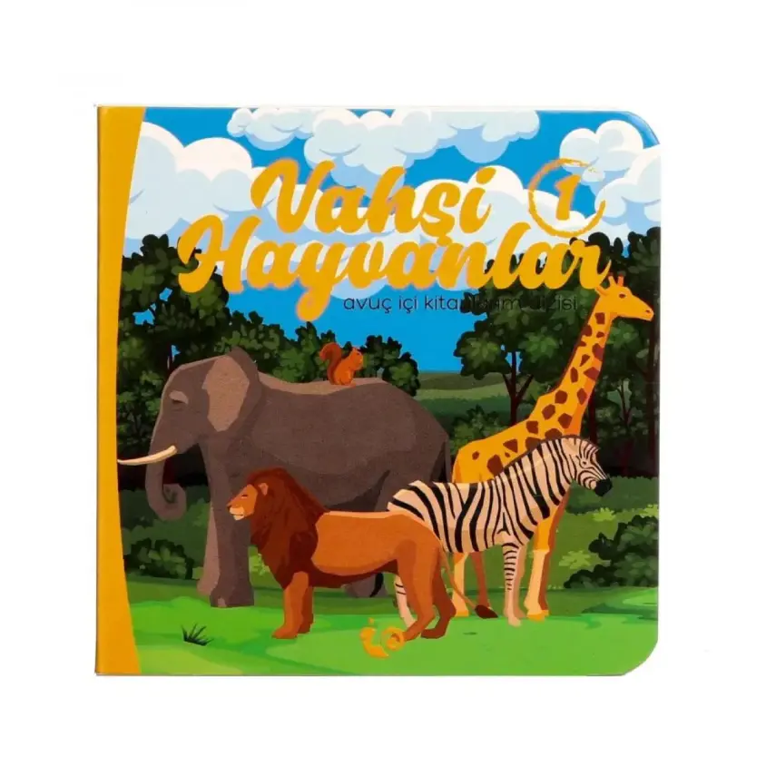 Avuç İçi Kitaplarım Vahşi Hayvanlar 1 - 1