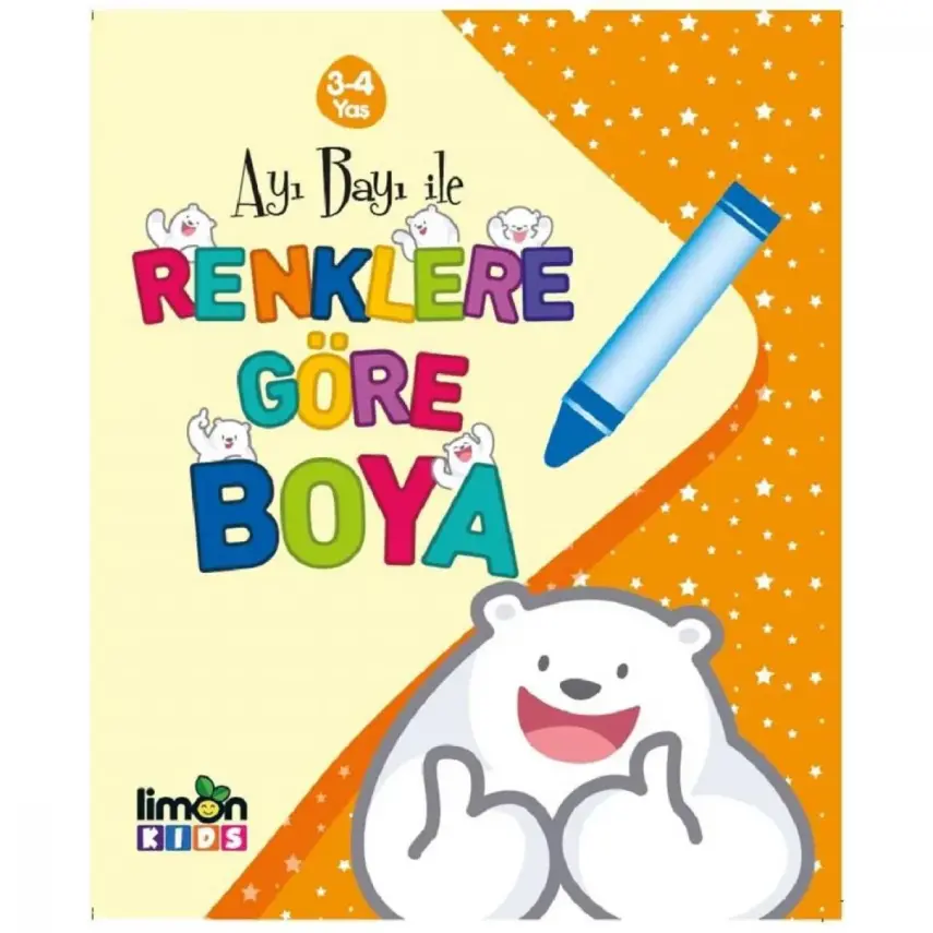 Ayı Bayı İle Renklere Göre Boya 3-4 Yaş - 1
