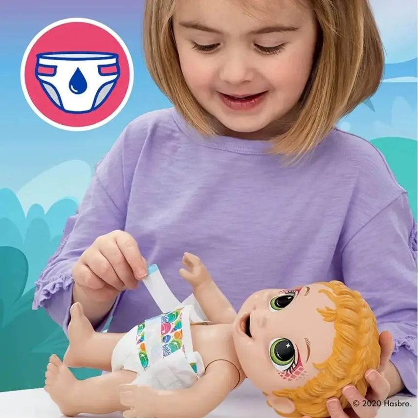Baby Alive Dino Cuties Bebek Sarışın - 2