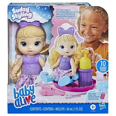 Baby Alive Köpüklü Saç Tasarımı Eğlencesi - 3