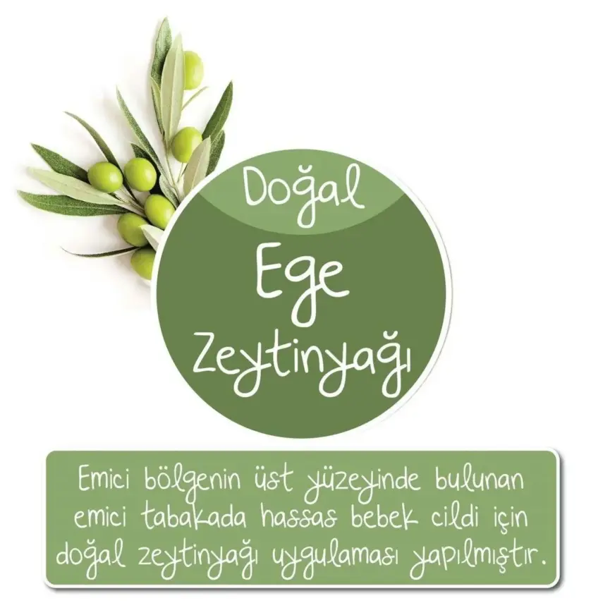 Baby Turco Doğadan Bebek Bezi 7 Beden XXL 62 Adet Bonus Paket - 3