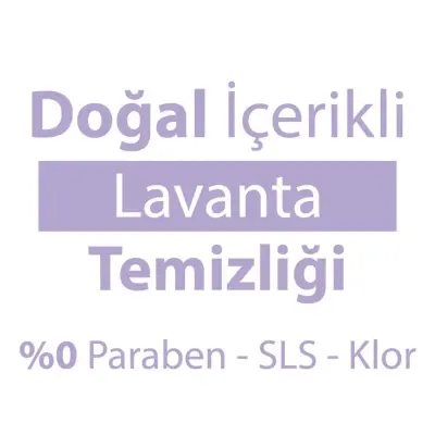 Baby Turco Doğadan Yüzey Temizlik Havlusu Lavanta 100lü - 4