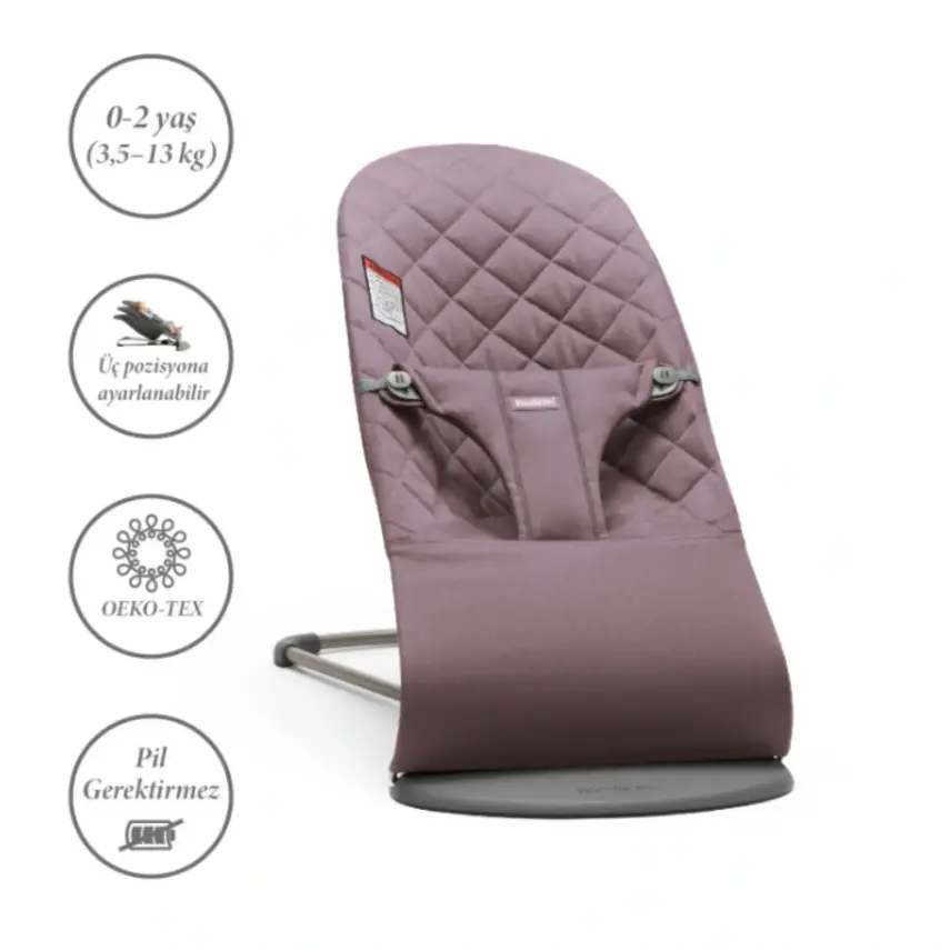 Babybjörn Balance Bliss Ana Kucağı Cotton Dark Purple - 4