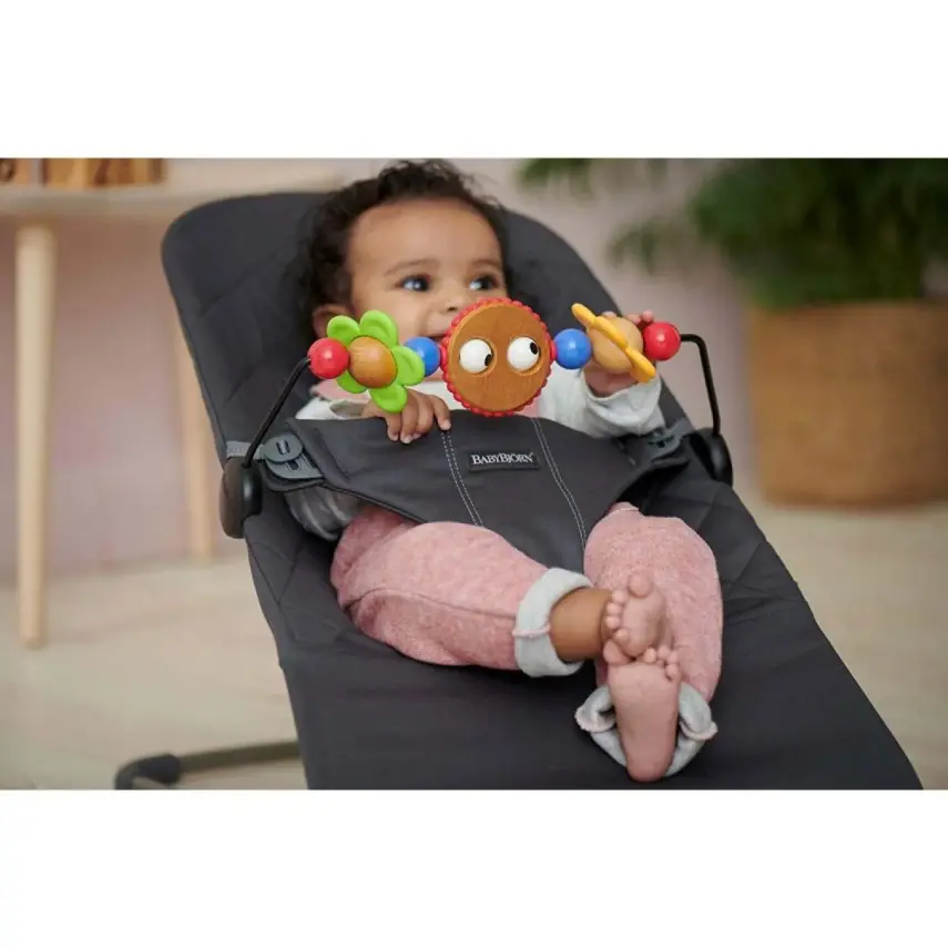 Babybjörn Balance Bliss Ana Kucağı Cotton Oyuncaklı Anthracite - 4