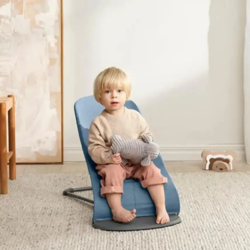 Babybjörn Balance Bliss Ana Kucağı Woven Melange Blue - 5