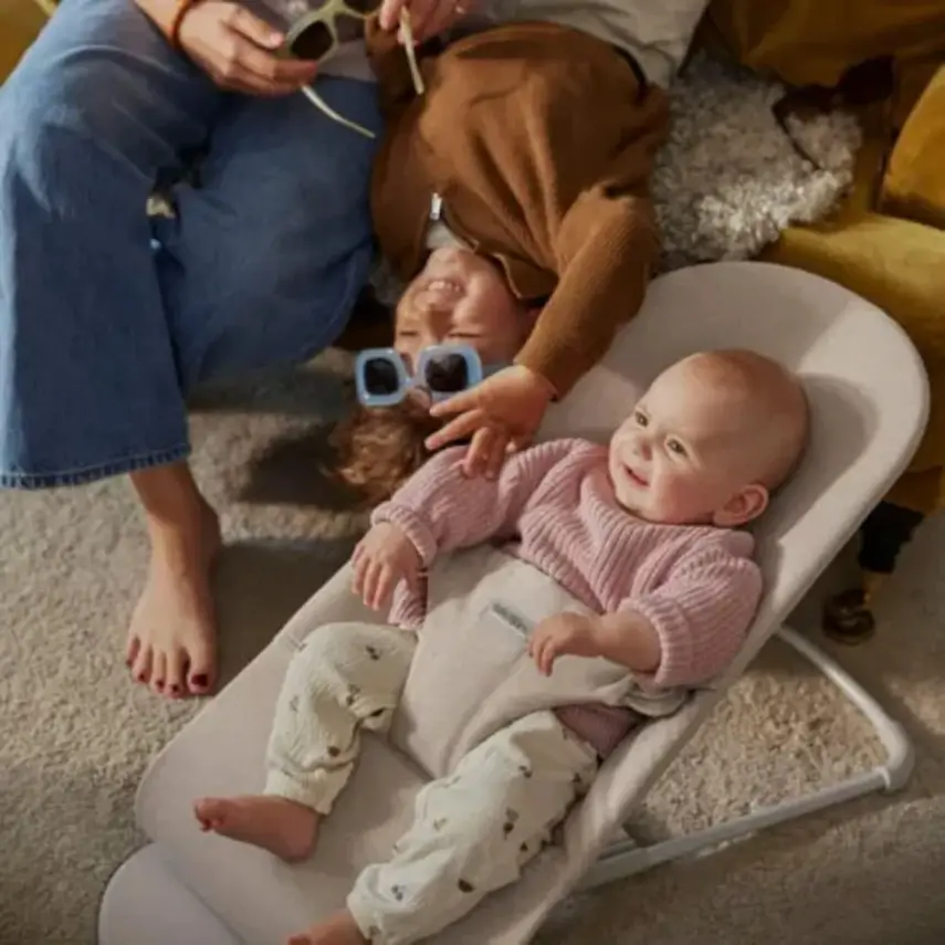 Babybjörn Balance Bliss Ana Kucağı Woven Melange Light Beige - 4