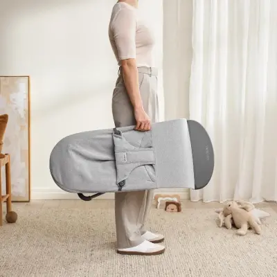 Babybjörn Balance Bliss Ana Kucağı Woven Melange Light Grey - 6