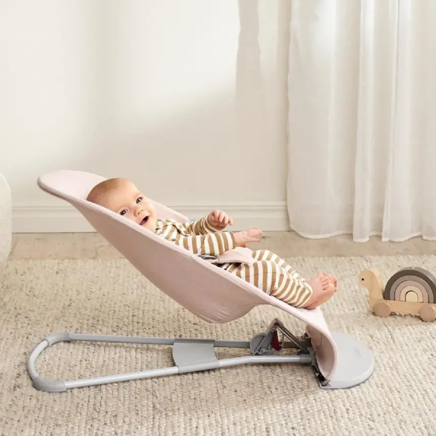 Babybjörn Balance Bliss Ana Kucağı Woven Melange Light Pink - 4