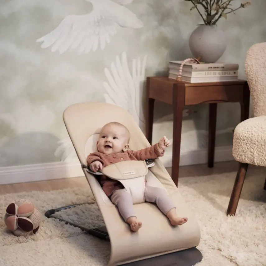 Babybjörn Balance Soft Ana Kucağı Cotton Jersey KHaki Beige - 5