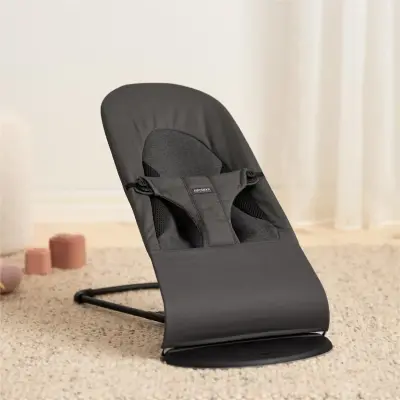 Babybjörn Balance Soft Ana Kucağı Woven Cotton Jersey Tri Fabric Dark Grey - 5