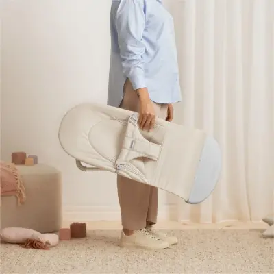 Babybjörn Balance Soft Ana Kucağı Woven Cotton Jersey Tri Fabric Light Beige - 2