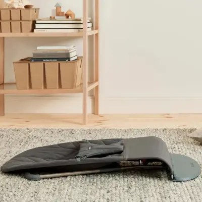 Babybjörn Bliss Ana Kucağı Petal Cotton Woven Anthracite - 3