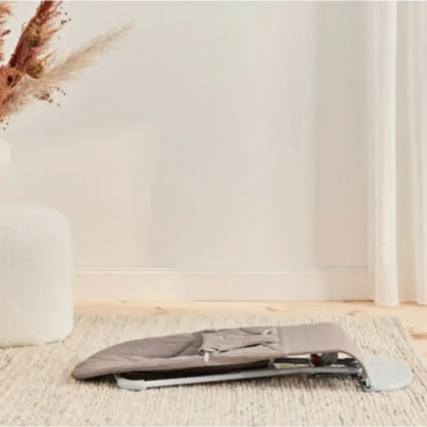 Babybjörn Bliss Ana Kucağı Petal Cotton Woven Sand Grey - 1