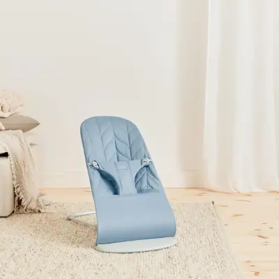 Babybjörn Bliss Ana Kucağı Woven Cotton Petal Blue - 6