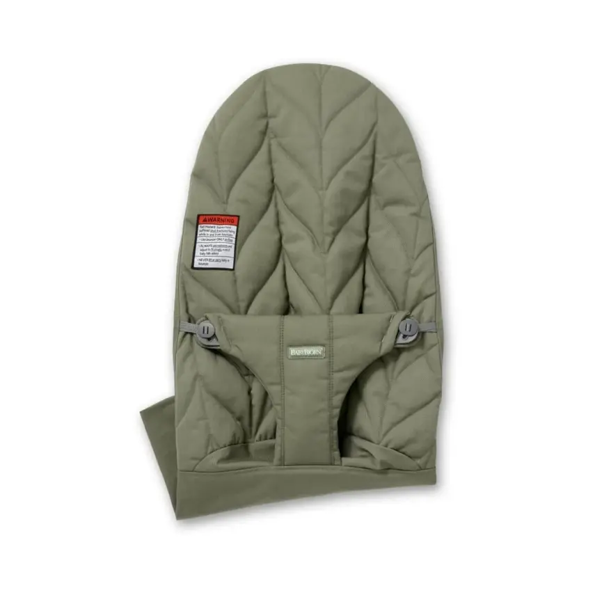 Babybjörn Bliss Ana Kucağı Woven Cotton Petal Dark Green - 4