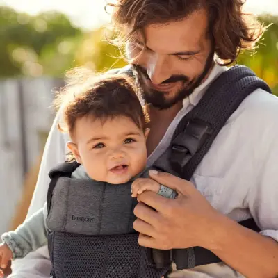 Babybjörn Kanguru Harmony 3D Mesh Anthracite - 7