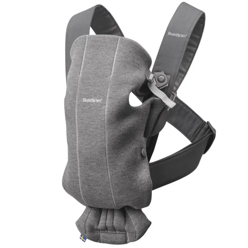 Babybjörn Kanguru Mini 3D Cotton Jersey Dark Grey - 1