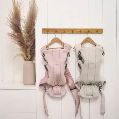 Babybjörn Kanguru Mini 3D Cotton Jersey Light Beige - 2