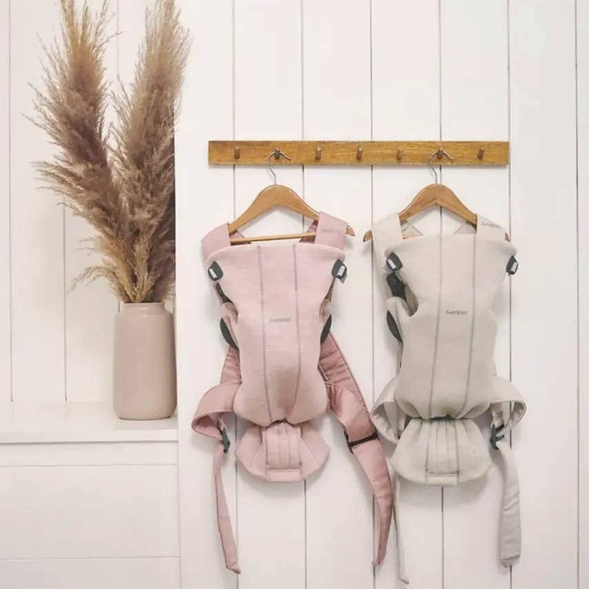 Babybjörn Kanguru Mini 3D Cotton Jersey Light Beige - 2