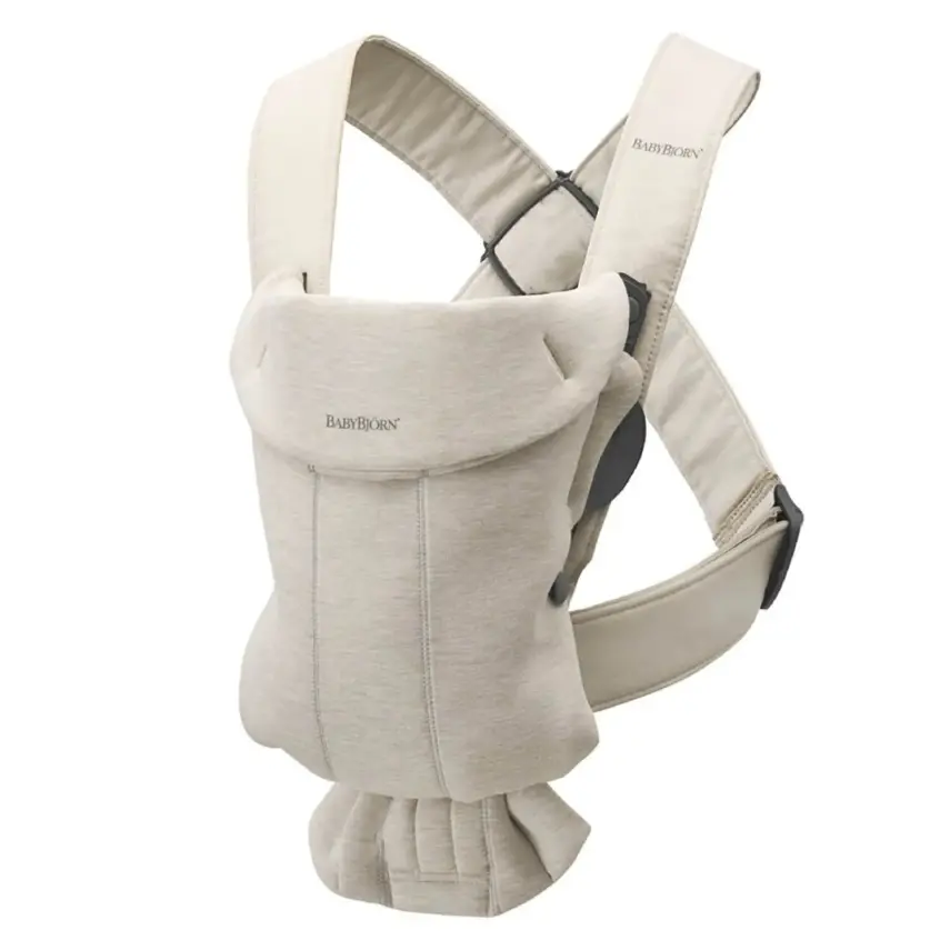 Babybjörn Kanguru Mini 3D Cotton Jersey Light Beige - 4