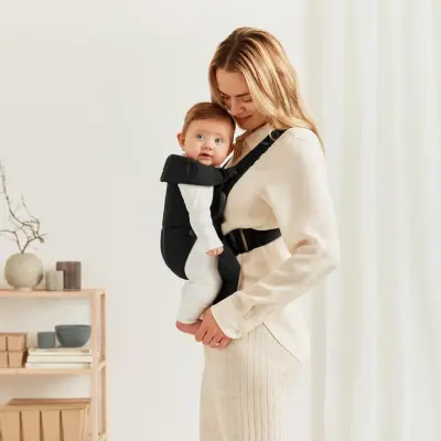 Babybjörn Kanguru Mini 3D Cotton Woven Black - 3