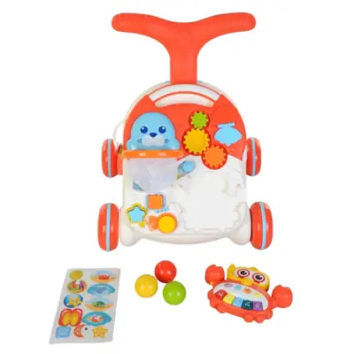 Babycim Hem Aktivite Masası Hem İlk Adım Arabası 2si 1 Arada - 4