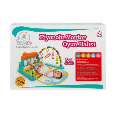Babycim Mantar Piyanolu Oyun Halısı - 3
