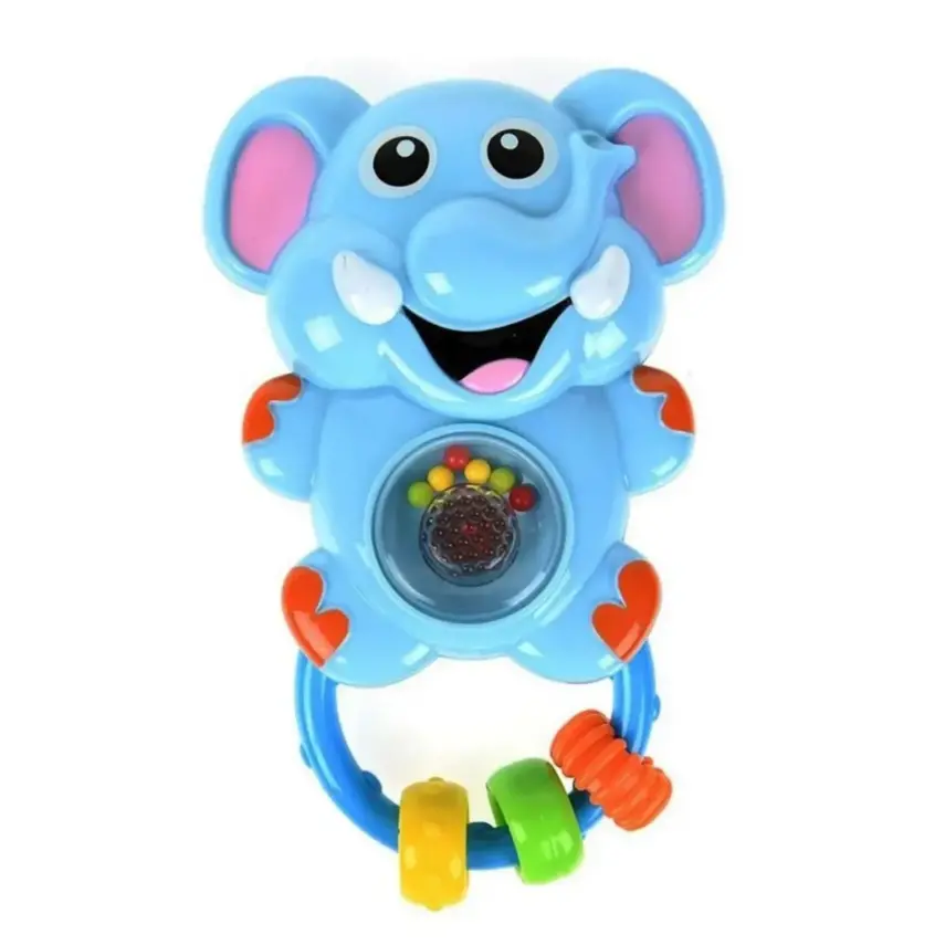 Babycim Neşeli Sesli Pilli Fil Çıngırak - 1