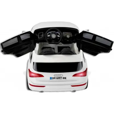 Babyhope 437-Q Akülü Araba Beyaz - 5