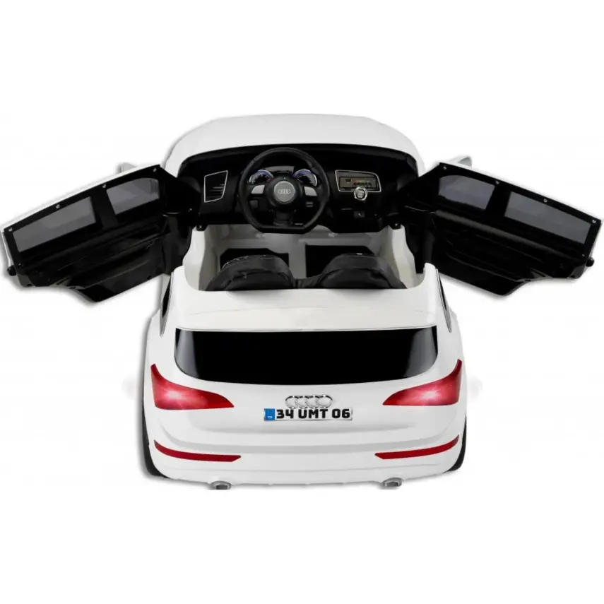 Babyhope 437-Q Akülü Araba Beyaz - 5
