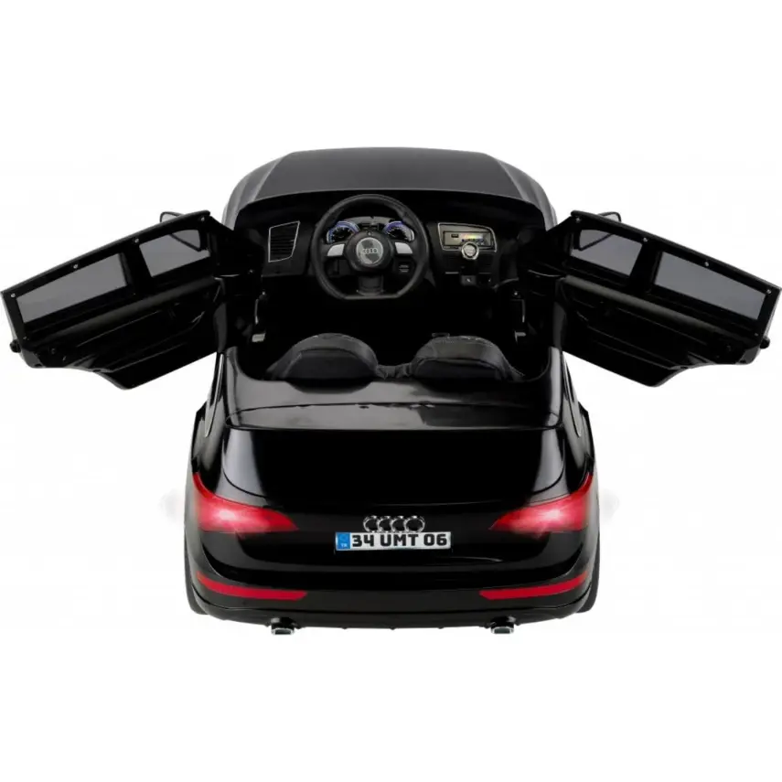 Babyhope 437-Q Akülü Araba Siyah - 3