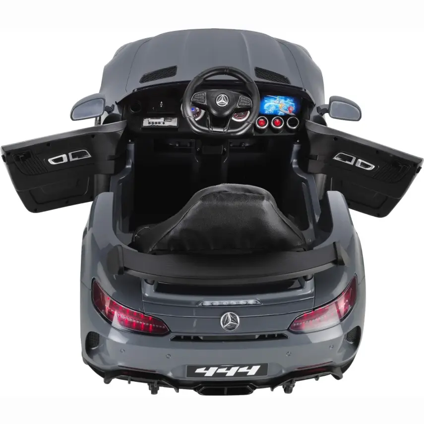 Babyhope 444 GTR Sport Akülü Araba Koyu Gri 12V - 5