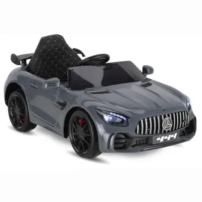 Babyhope 444 GTR Sport Akülü Araba Koyu Gri 12V - 2
