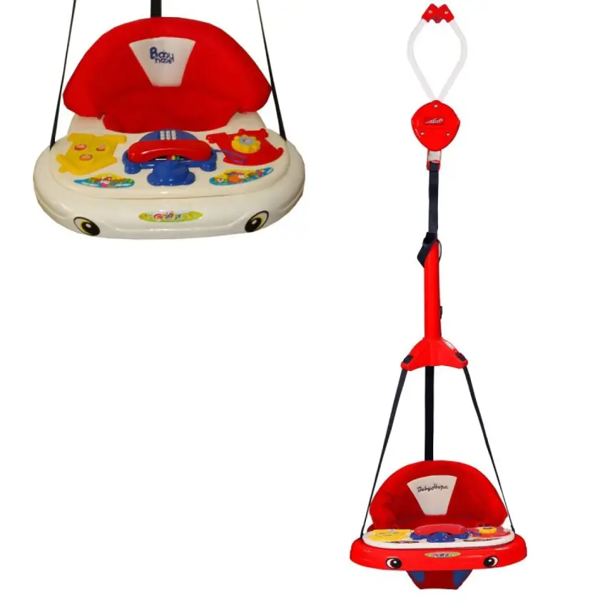 Babyhope 703 Piyanolu Hoppala Kırmızı - 1