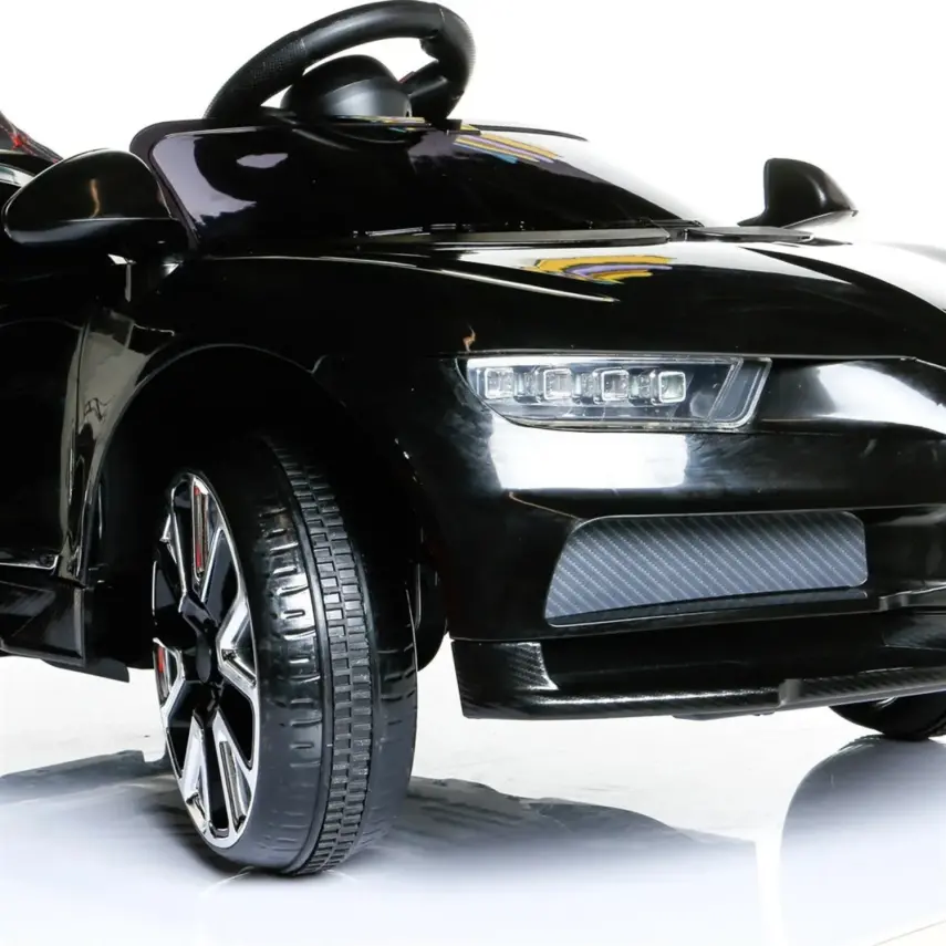 Babyhope Bugo Drive Akülü Araba 12 Volt Siyah - 2