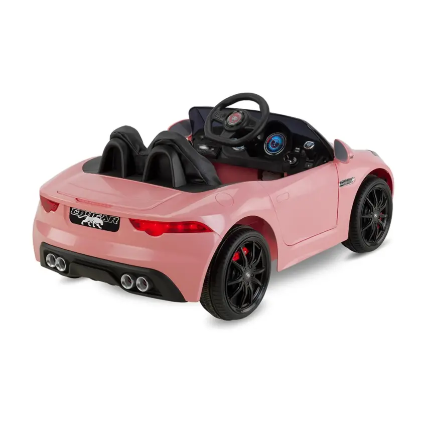 Babyhope Cougar Akülü Araba 12V Pembe - 3