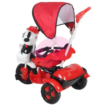 Babyhope Little Panda Bisiklet Kırmızı Siyah - 2