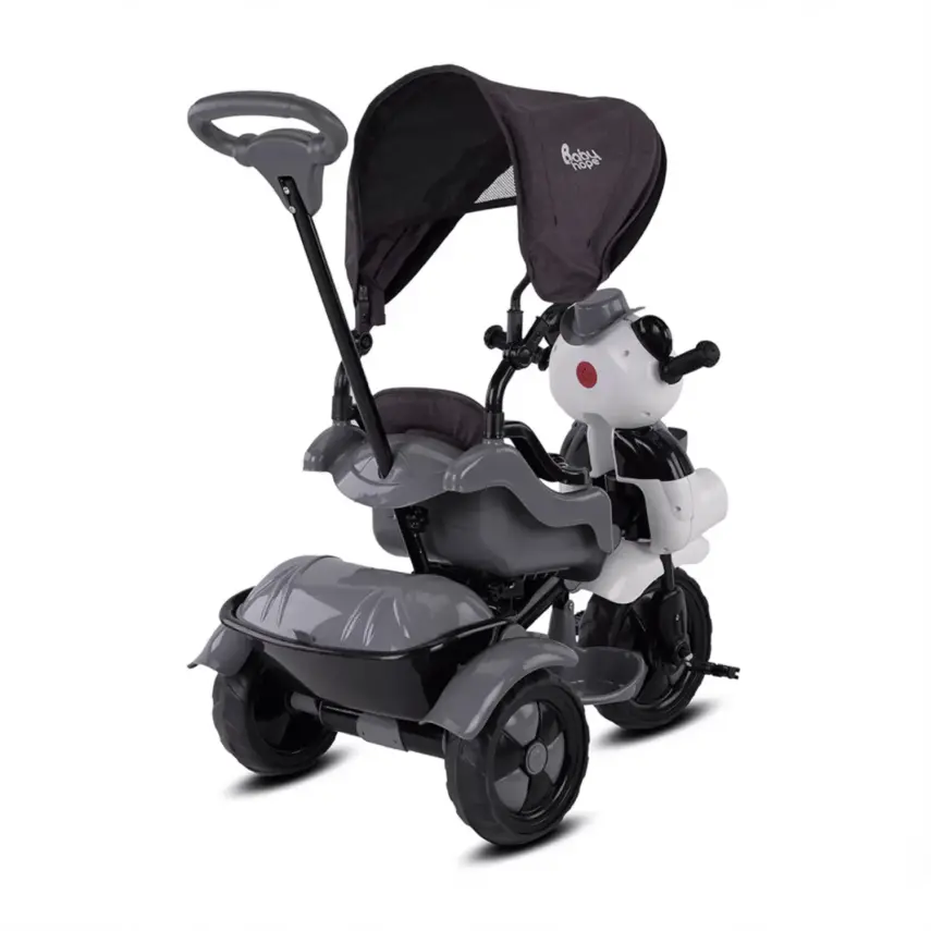Babyhope Little Panda Lux Bisiklet Gri - 3