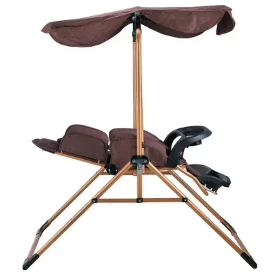 Babyhope Lüks Yatarlı Tepsili Salıncak Kırçıllı Siyah - 3