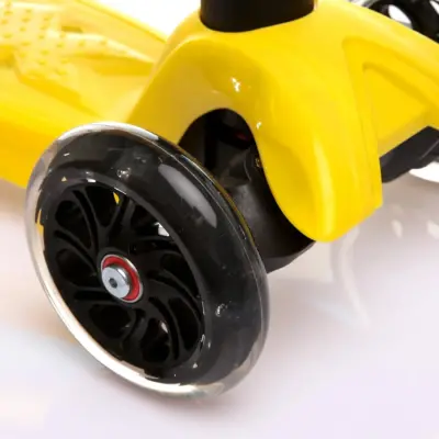 Babyhope Oturaklı Scooter 2in1 Sarı - 2