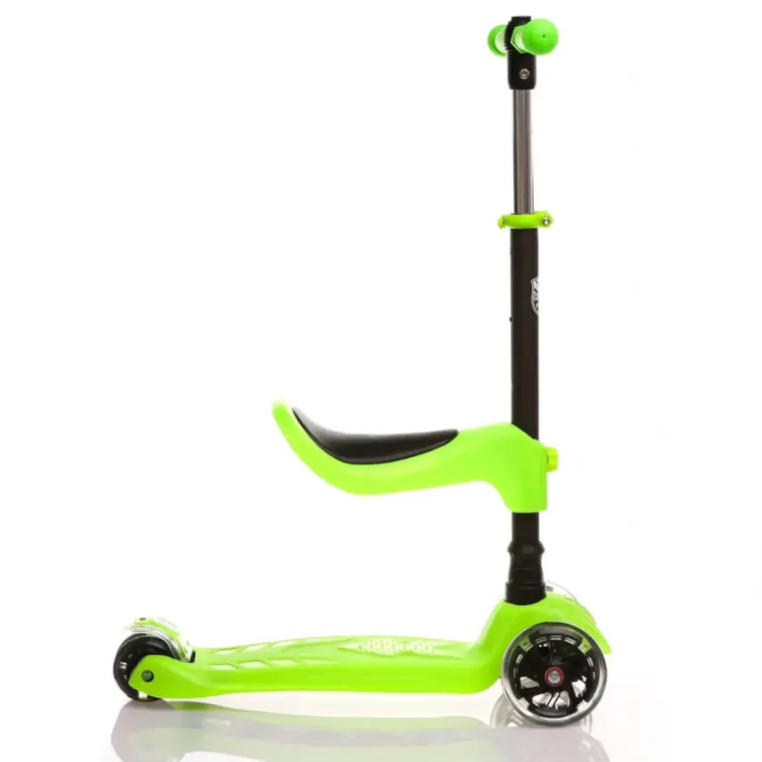 Babyhope Oturaklı Scooter 2in1 Yeşil - 2