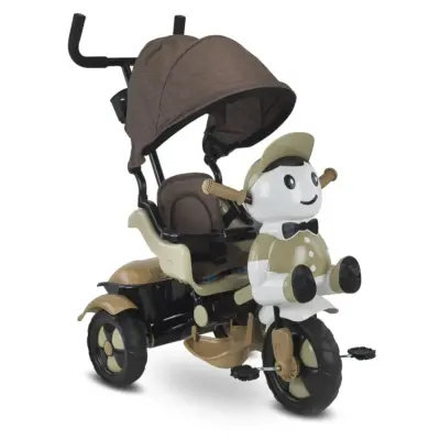 Babyhope Yupi Triycle Üç Tekerlikli Bisiklet Kahve 
