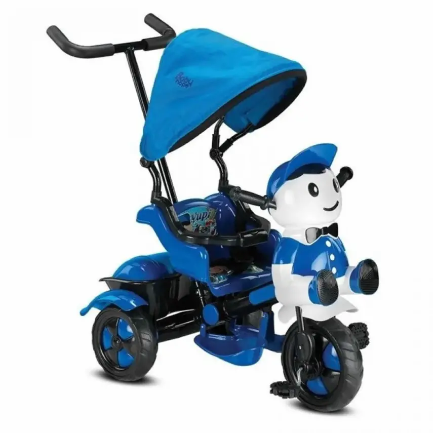 Babyhope Yupi Triycle Üç Tekerlikli Bisiklet Mavi - 1