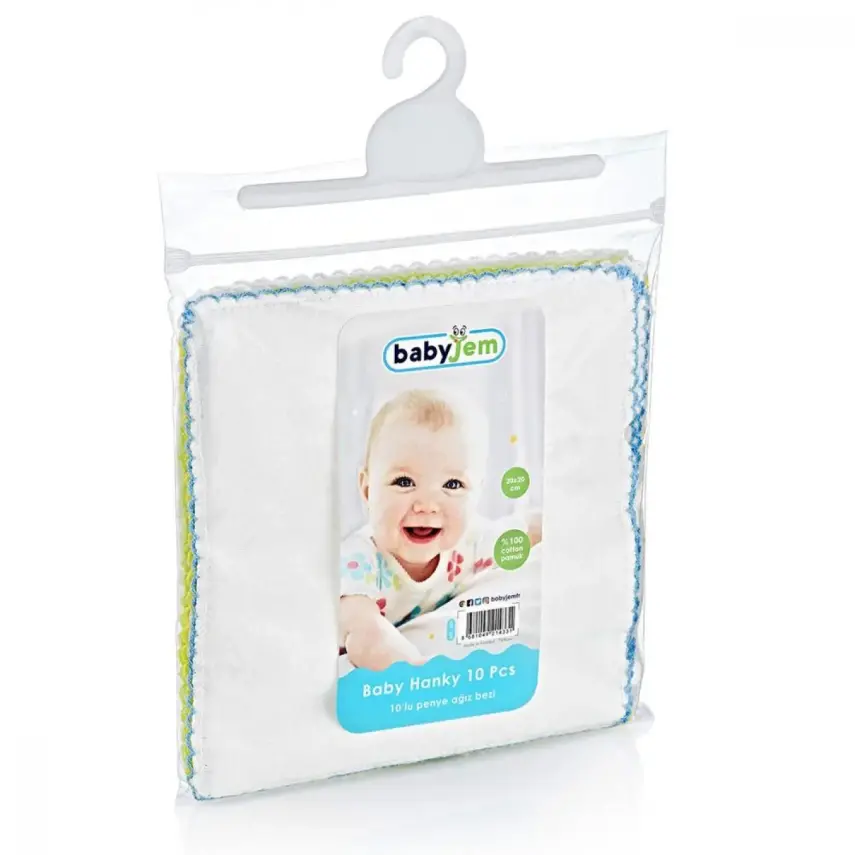 Babyjem Ağız Bezi 10lu Penye - 2