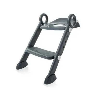 Babyjem Basamaklı ve Katlanır Klozet Adaptörü Antrasit