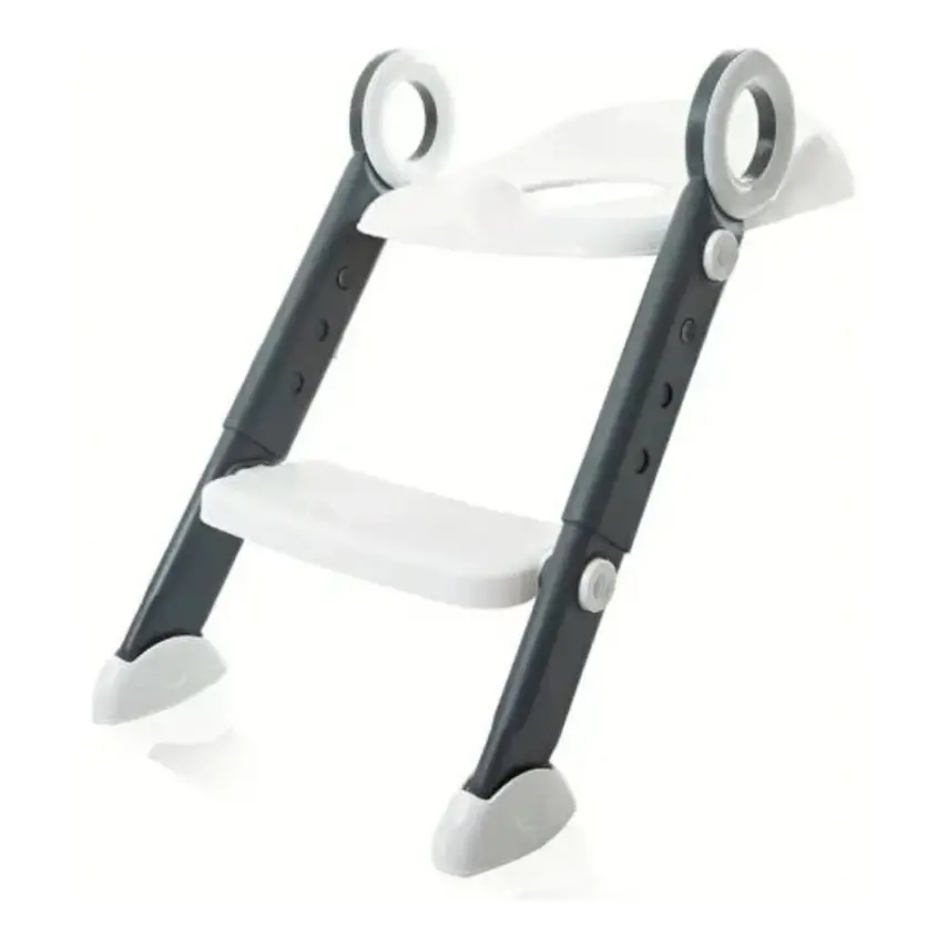 Babyjem Basamaklı ve Katlanır Klozet Adaptörü Beyaz - 3