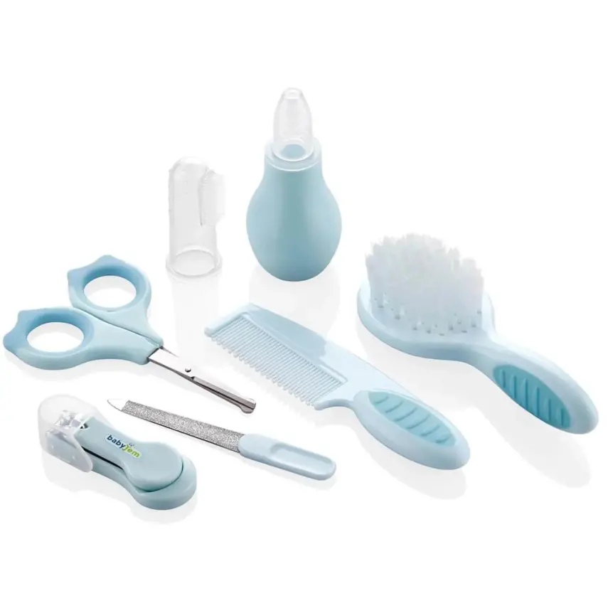 Babyjem Bebek Bakım Seti 7li Mavi - 1